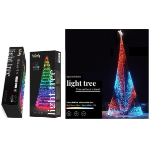 Світлодіодний Smart LED Twinkly Light tree RGBW 450, Gen II, IP44, висота 3 м (TWP500SPP-BEU)