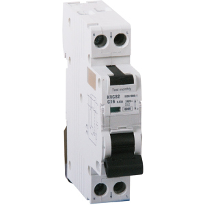 Диференціальний автомат ONESTO 1п+N 32А 30mA тип AC/A RCBO (KRCS2) (6990150243003) краща модель в Чернівцях