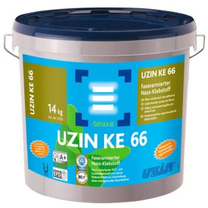 Клей UZIN KE 66 для вінілових покриттів та ПВХ покриттів 14 кг. ТОП в Чернівцях