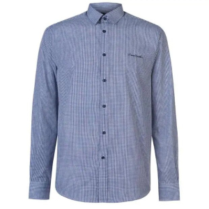 хорошая модель Рубашка Pierre Cardin 558001-81 M Nvy S Gingham