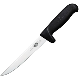 Кухонний ніж Victorinox Fibrox Boning Safety Grip 150 мм (5.6003.15M) надійний