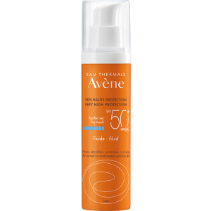 Солнцезащитный флюид Avene SPF50+ для нормальной, комбинированной кожи 50 мл (3282770112047) ТОП в Черновцах