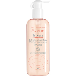 Очищающий гель Avene TriXera Nutrition для сухой кожи лица и тела 400 мл (3282770074710) ТОП в Черновцах