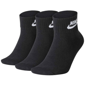 Набір шкарпеток Nike U Nk NSW Evry Essential Ankle 3Pr SK0110-010 S (34–38) 3 пари Чорний (193145890510) в Чернівцях