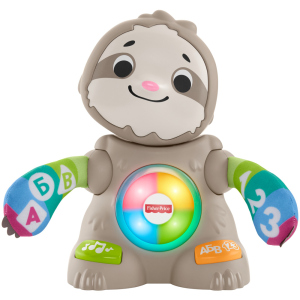 купить Интерактивная игрушка Fisher-Price Linkimals Танцующий ленивец (русс) (GHY96) (0887961807066)