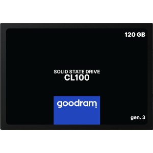 Goodram SSD CL100 Gen.3 120GB 2.5" SATA III 3D NAND TLC (SSDPR-CL100-120-G3) ТОП в Чернівцях