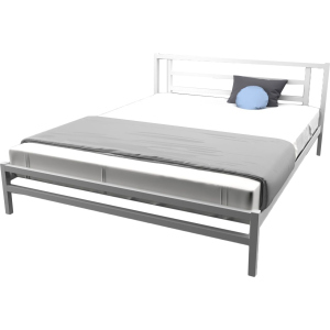Двоспальне ліжко Eagle Glance 140 х 200 White (Е3247) краща модель в Чернівцях