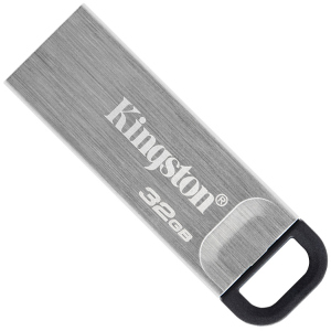 Kingston DataTraveler Kyson 32GB USB 3.2 Silver/Black (DTKN/32GB) лучшая модель в Черновцах