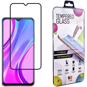 Захисне скло Drobak Full Cover Full Glue для Xiaomi Redmi 9A Black (222233) в Чернівцях