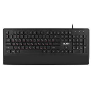 Клавиатура SVEN KB-E5500 Black ТОП в Черновцах