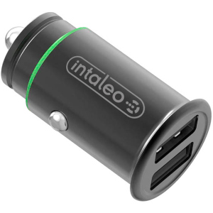 Автомобильное зарядное устройство Intaleo CCG482 2хUSB 4.8A Black (1283126504525)