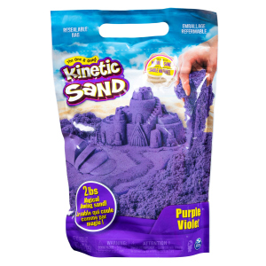 Пісок для дитячої творчості Kinetic Sand Colour Фіолетовий 907 г (71453P) в Чернівцях