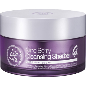 Очищаючий щербет Konad Lila Lily Nine Berry Cleansing Sherbet для зняття макіяжу 100 мл (8809433728923) надійний