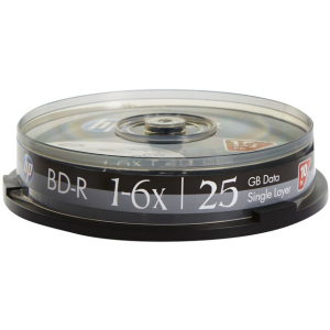 НР BD-R 25GB 6X 10 шт (69321 /BRE00071-3) в Черновцах