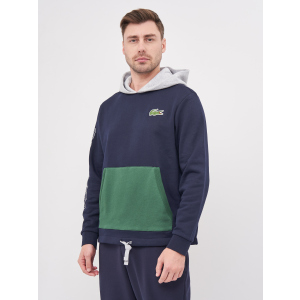 Худі Lacoste SH1574-GY3 L (T5) Navy Blue/Grey Chine/Green (3614038034592_2000003562503) в Чернівцях