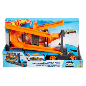 Грузовик-транспортер Hot Wheels Крутой спуск (GNM62) лучшая модель в Черновцах