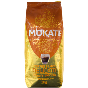 Кофе в зернах Mokate Delicato 1 кг (51.179) (5900649075719) в Черновцах