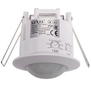 Датчик руху LUXEL 0.5W IP20 (MS-04W) краща модель в Чернівцях