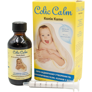 хорошая модель Диетическая добавка Colic Calm При избыточном образовании и накоплении газов, коликов у детей 59 мл (313992000157)