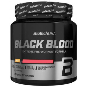 Передтренувальний комплекс BioTech Black Blood NOX+ 330 г Чорниця-лайм (5999076232376) ТОП в Чернівцях