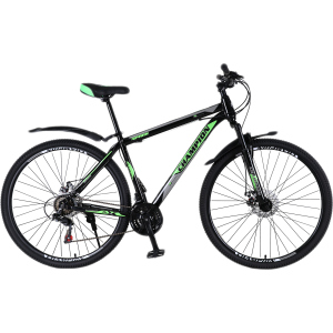 хороша модель Велосипед Champion Spark 27.5" 19.5" Black-green-white (27ChWS21-003240)