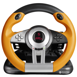 Дротове кермо SPEEDLINK Drift OZ Racing Wheel PC Black (SL-6695-BKOR-01) в Чернівцях