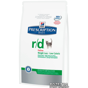 Сухой корм для кошек Hills Prescription Diet Feline r/d 5 кг (4318,08) (052742431802) лучшая модель в Черновцах