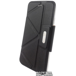 Чохол Global Case TPU BookCase для Apple iPhone 6 Plus/6s Plus Чорний ТОП в Чернівцях