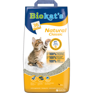 Наповнювач для котячого туалету Biokats Natural Бентонітовий комкуючий 10 кг (10 л)(4002064614642/4002064617121) в Чернівцях