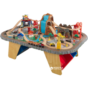 Залізниця KidKraft Waterfall Junction Train Set and Table (17498) ТОП в Чернівцях