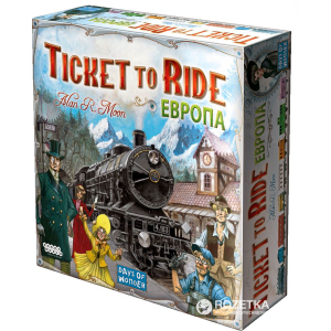 Настольная игра Hobby World Ticket to Ride: билет на поезд Европа (4620011810328) в Черновцах