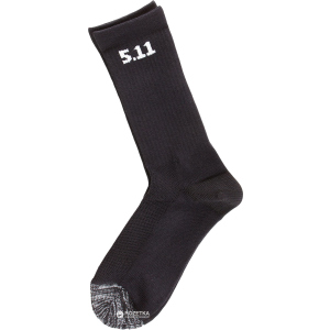 Шкарпетки тактичні 5.11 Tactical 6 Socks - 3 Pack 50078 One Size Black (2000980241286) в Чернівцях