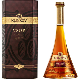 Бренди Klinkov VSOP 0.5 л в коробке 5 лет выдержки 40% (4820073560173) ТОП в Черновцах