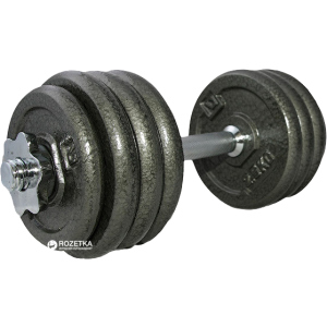 Гантелі набірні LiveUp Dumbell Set 1 шт. Black (LS2311-20) в Чернівцях