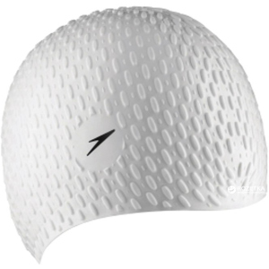 Шапочка для плавання Speedo Bubble Cap White (5053744175850) ТОП в Чернівцях