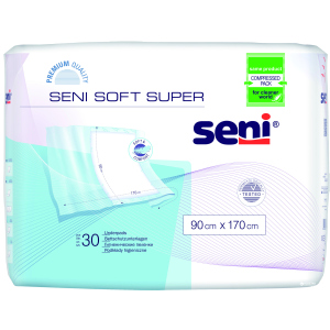 Пелюшки гігієнічні Seni Soft Super 90х170 30 шт (5900516691998) ТОП в Чернівцях