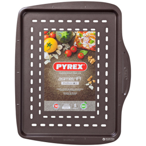 Форма прямоугольная для пиццы Pyrex Asimetria 37 х 28.5 см Прямоугольная Коричневая (AS37BZ0) в Черновцах