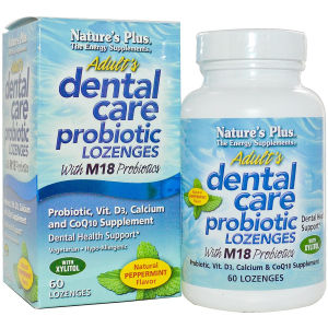 Пробіотик Natures Plus Adult`s Dental Care М'ята 60 таблеток (97467043831) краща модель в Чернівцях