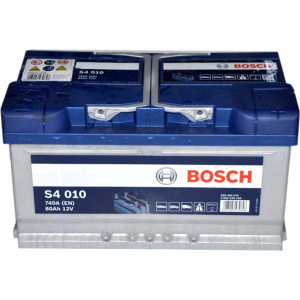 Автомобільний акумулятор Bosch 6СТ-80 H (S4010) 80 Ач (-/+) Euro 740 А (0 092 S40 100) рейтинг