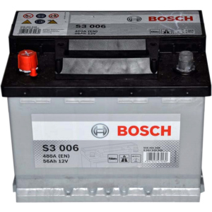 Автомобильный аккумулятор Bosch 6СТ-56 (S3006) 56 Ач (+/-) Euro 480 А (0 092 S30 060) ТОП в Черновцах