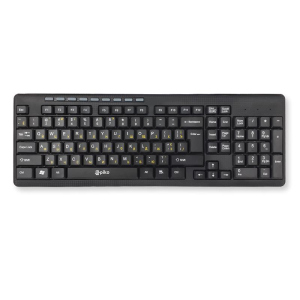 Клавиатура Piko KB-108X Black (1283126467073) лучшая модель в Черновцах