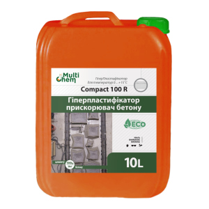 Пластификатор ускоритель антифриз Compact 100R 10 л лучшая модель в Черновцах