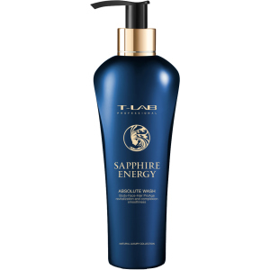 Шампунь T-LAB Professional Sapphire Energy Absolute Wash для анти-ейдж ефекту волосся та тіла 300 мл (5060466662568) в Чернівцях