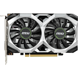 MSI PCI-Ex GeForce GTX 1650 Ventus XS 4G OC 4GB GDDR5 (128bit) (1740/8000) (1 x DisplayPort, 1 x HDMI, 1 x DVI) (GeForce GTX 1650 VENTUS XS 4G OC) краща модель в Чернівцях