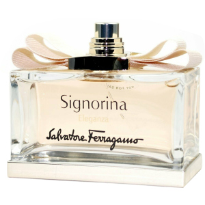 хороша модель Тестер Парфумована вода для жінок Salvatore Ferragamo Signorina Eleganza 100 мл (8034097955754)