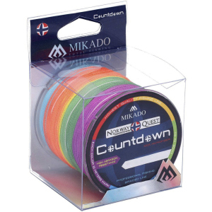 Шнур Mikado Norway Quest Countdown 300 м 0.40 мм 34.90 кг Multicolor (Z46M-040-300) краща модель в Чернівцях