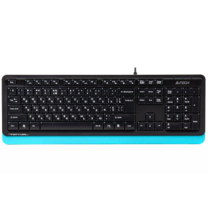 Клавіатура A4Tech FK10 Black/Blue USB в Чернівцях