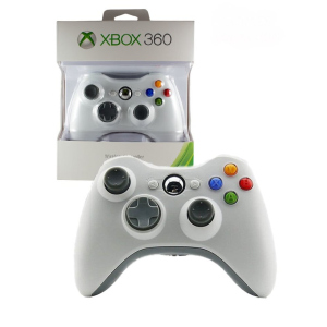 Беспроводной джойстик Xbox 360 Wireless Controller White лучшая модель в Черновцах