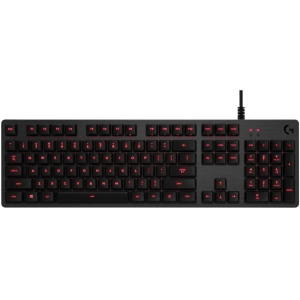 Клавіатура Logitech G413 Carbon Red Led RU (920-008309) краща модель в Чернівцях