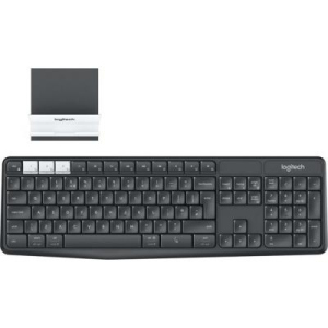 Клавіатура Logitech K375 Multi-Device Graphite RU (920-008184) ТОП в Чернівцях